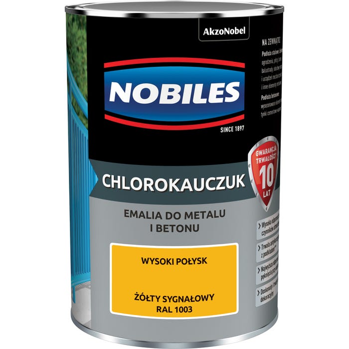 Chlorokauczuk Żółty Sygnałowy 0,9L