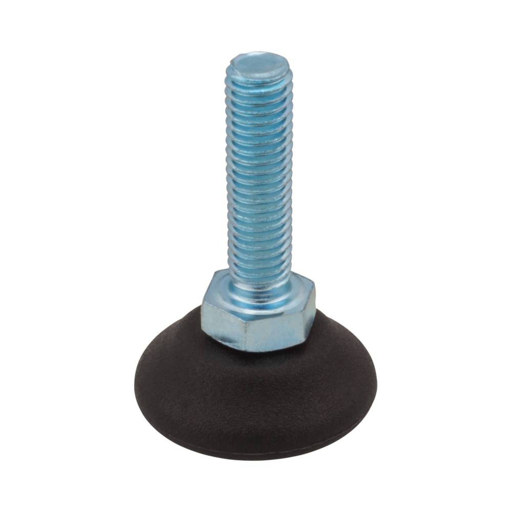 Stopka meblowa fi 30 mm regulowana M8x30 mm, czarna 