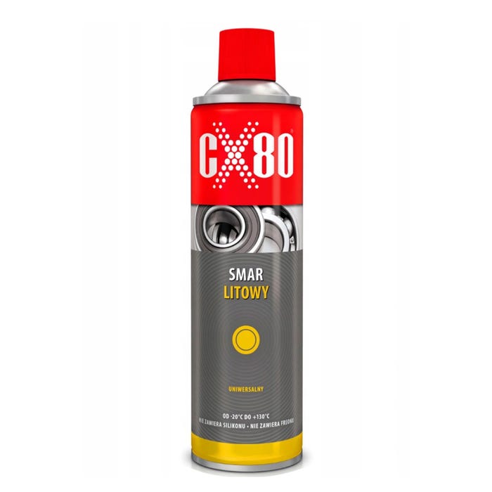 Smar litowy w aerozolu CX-80 500ml