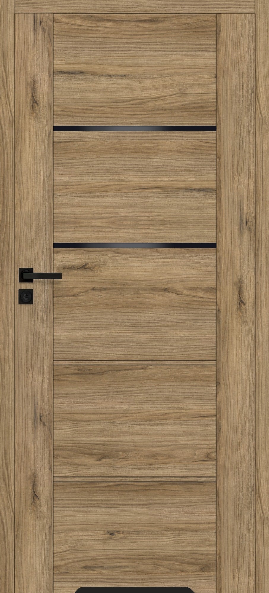 Skrzydło łazienkowe Mobi Nero 30, 70 prawe orzech włoski