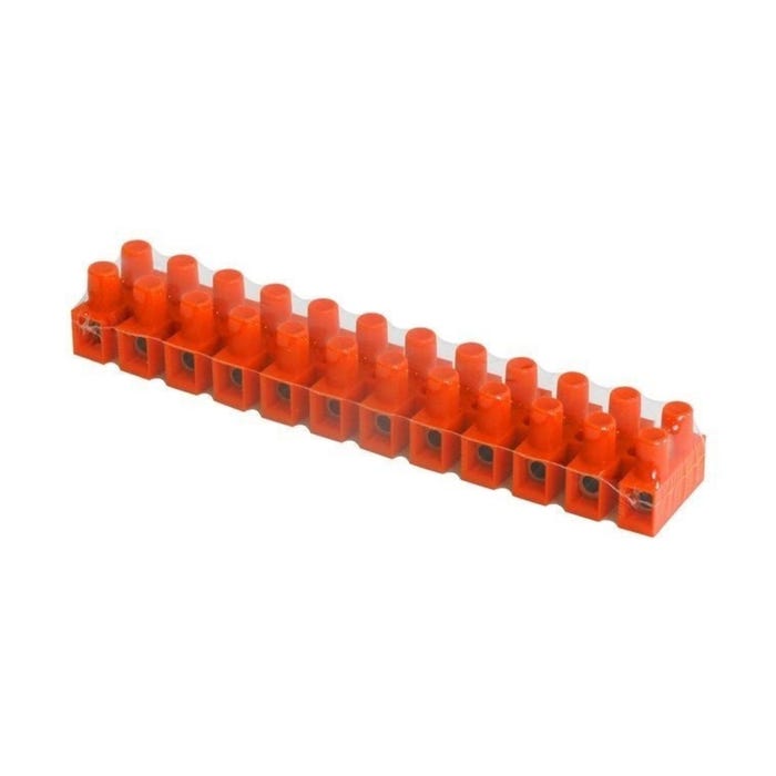 Listwa zaciskowa 12-torowa 4mm2 pomarańczowa