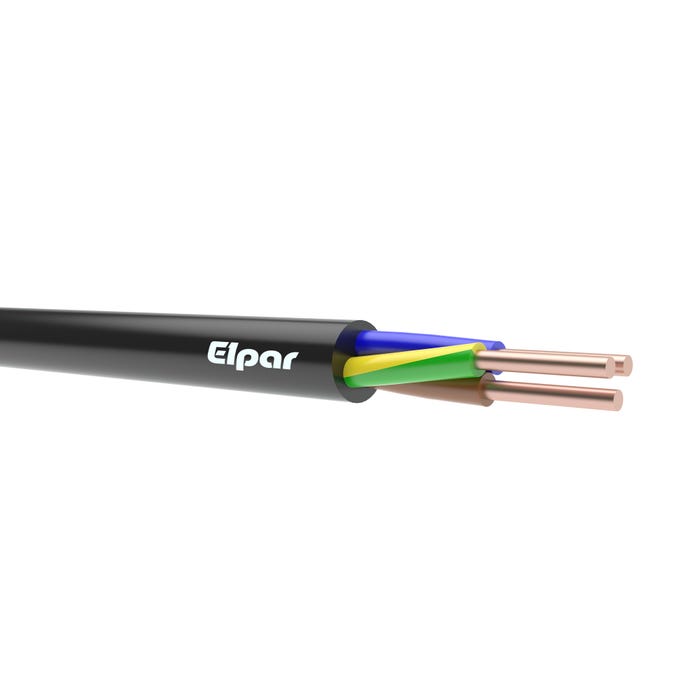 Kabel ziemny YKY 3x2,5mm2 0,6/1kV 1m