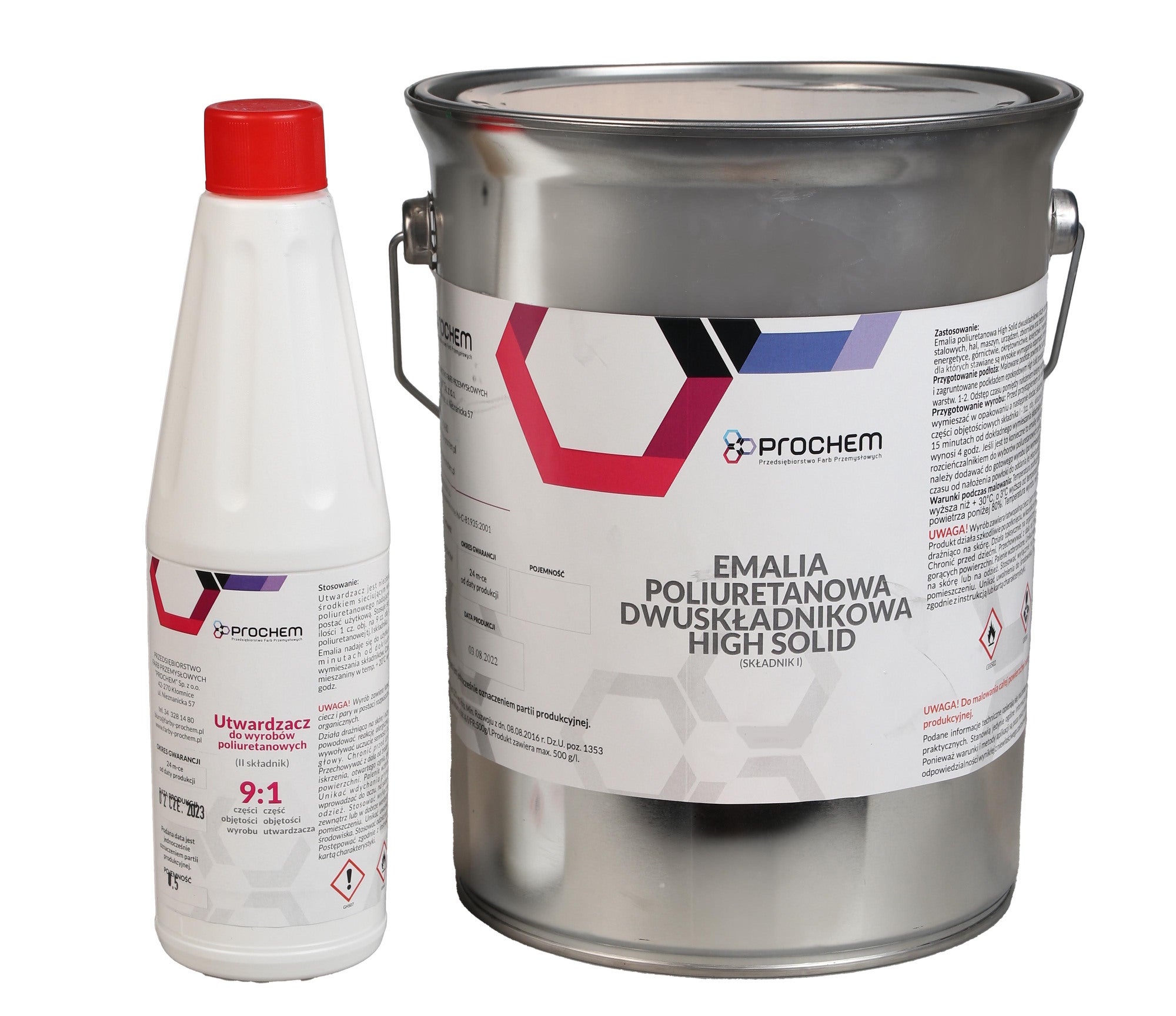 Farba poliuretanowa do basenów Prochem zielona 5l 0