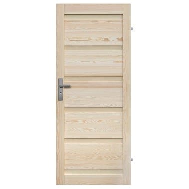 Skrzydło pełne Genewa 60 prawe sosna surowa