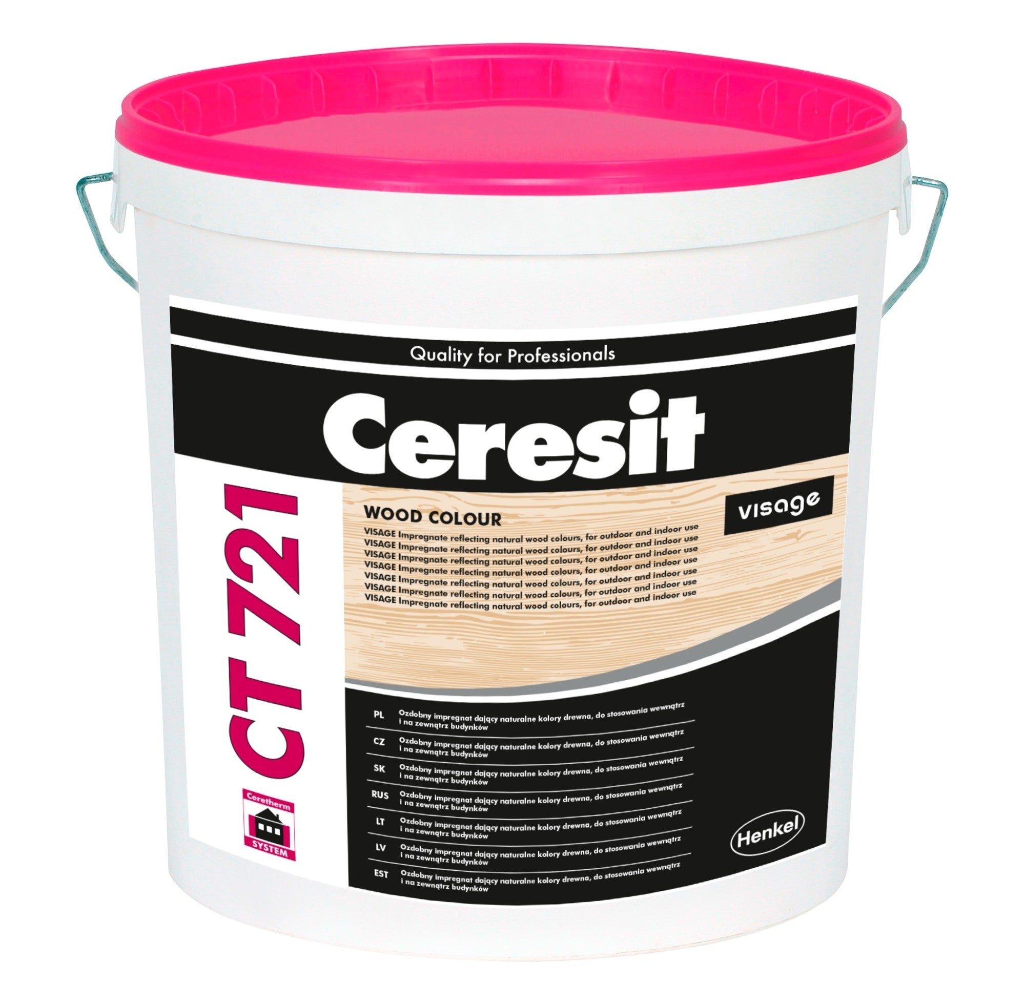 Impregnat koloryzujący Drewno Visage CT721 baza 4l 0