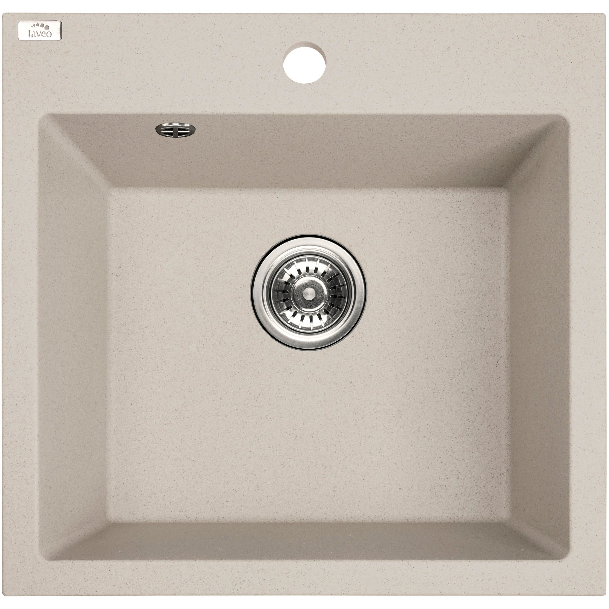 Zlewozmywak granitowy Laveo Alena 49 x 49cm
