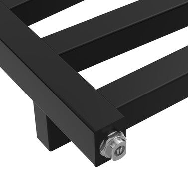 Grzejnik łazienkowy CYRKON 750X500 396W czarny 3