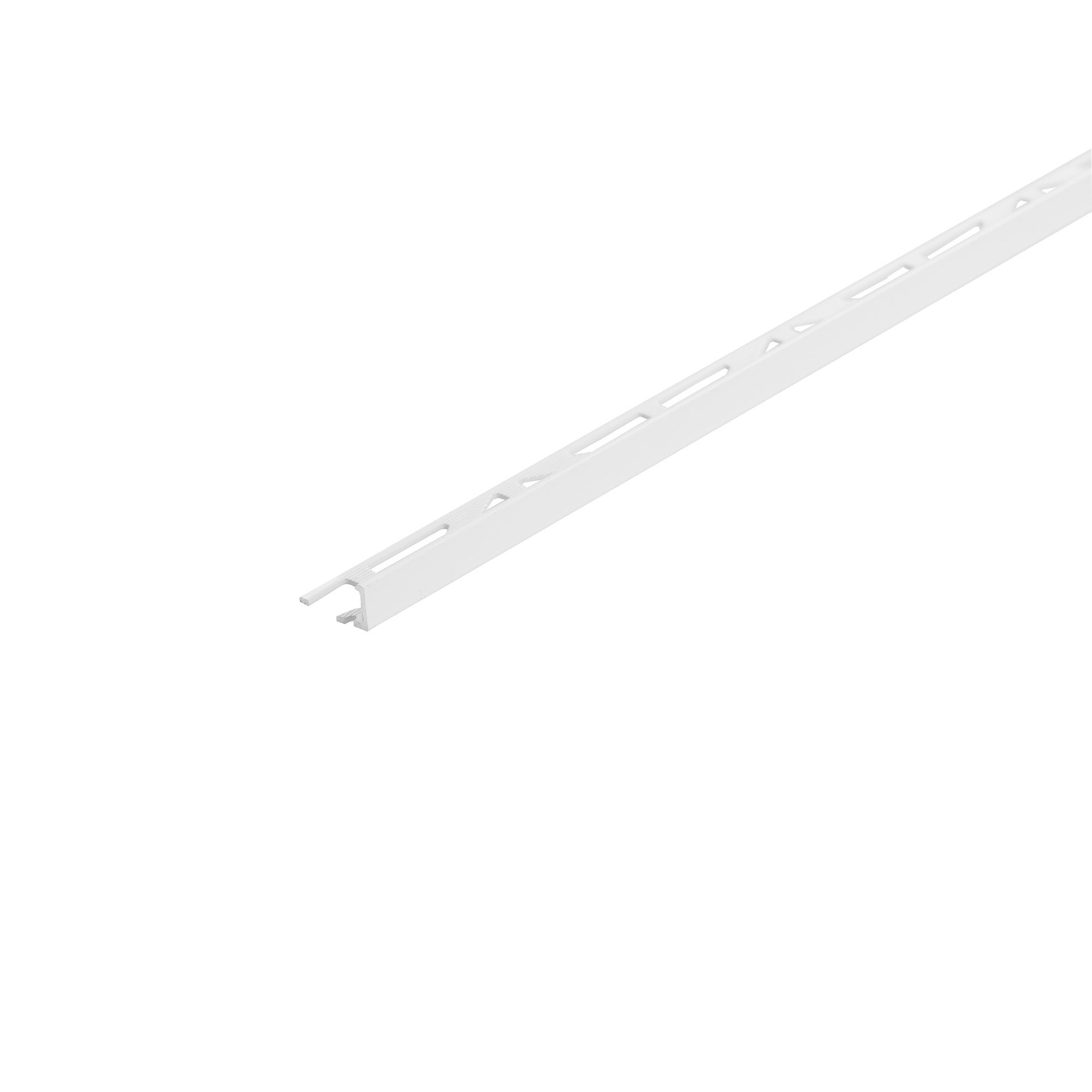 Profil narożny 8 mm Aluminium 250 cm  Biały RAL 9003 ma CEZAR