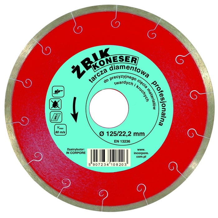 Tarcza diamentowa pełna 200x25,4/32 mm ŻBIK KONESER