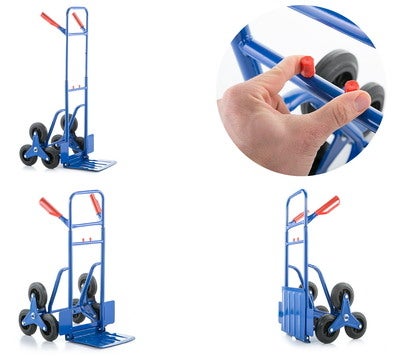 Wózek magazynowy schodowy młynarka nośność 250 kg 2