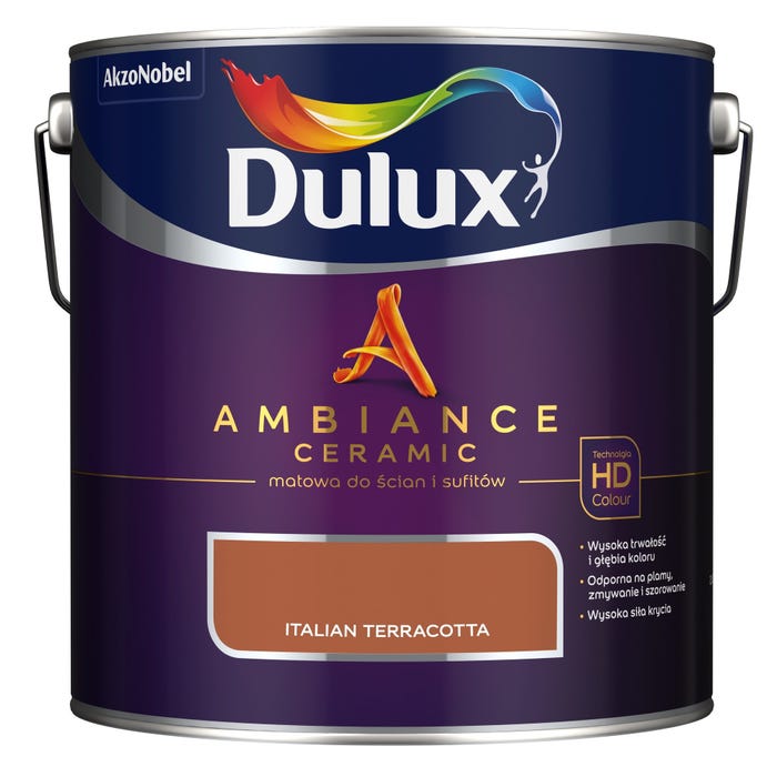 Farba Dulux Ambiance Ceramic italian terracotta 2,5l