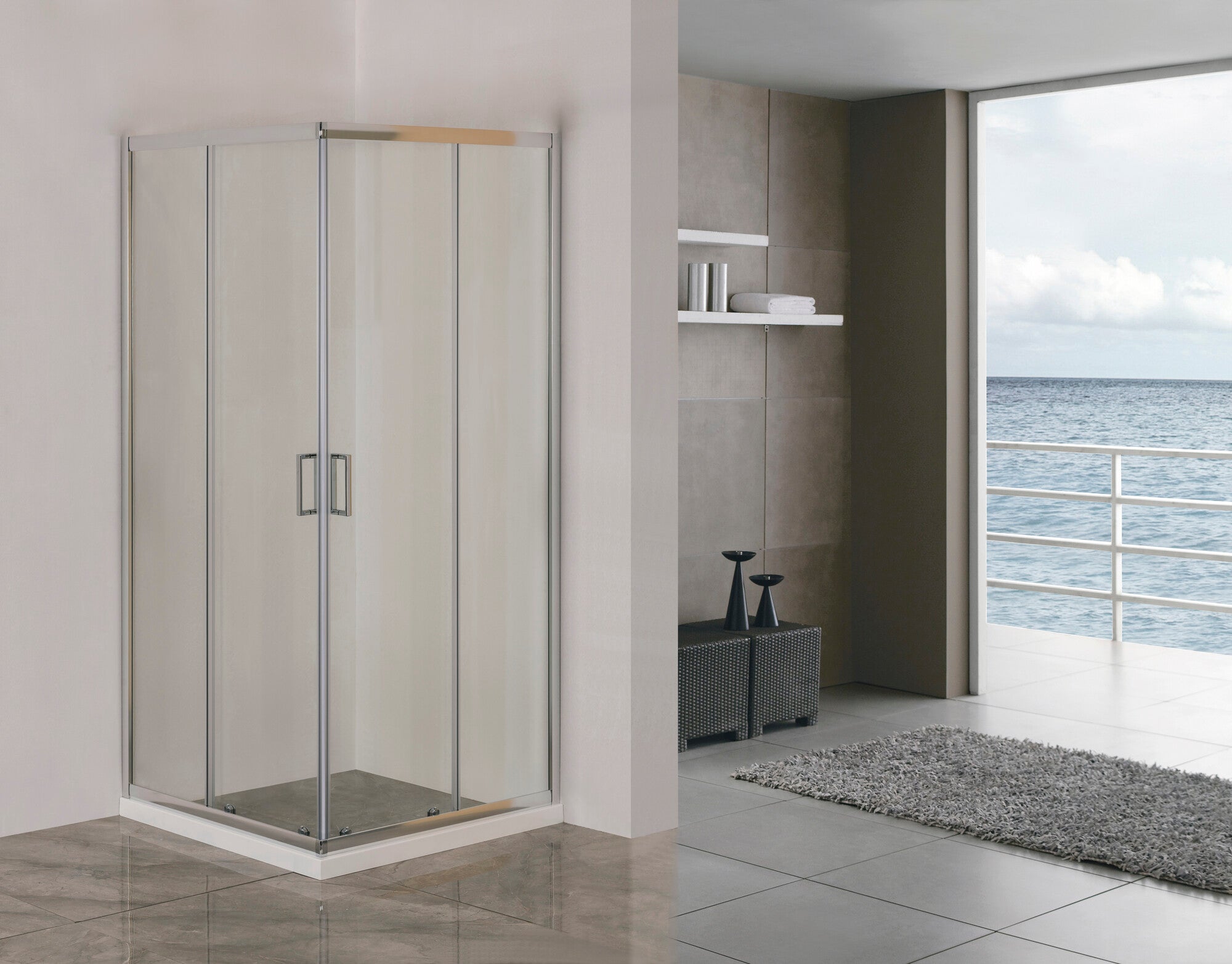 Kabina prysznicowa Aveeo Luftiga 80x80 KN 185.80 SQ CH 1