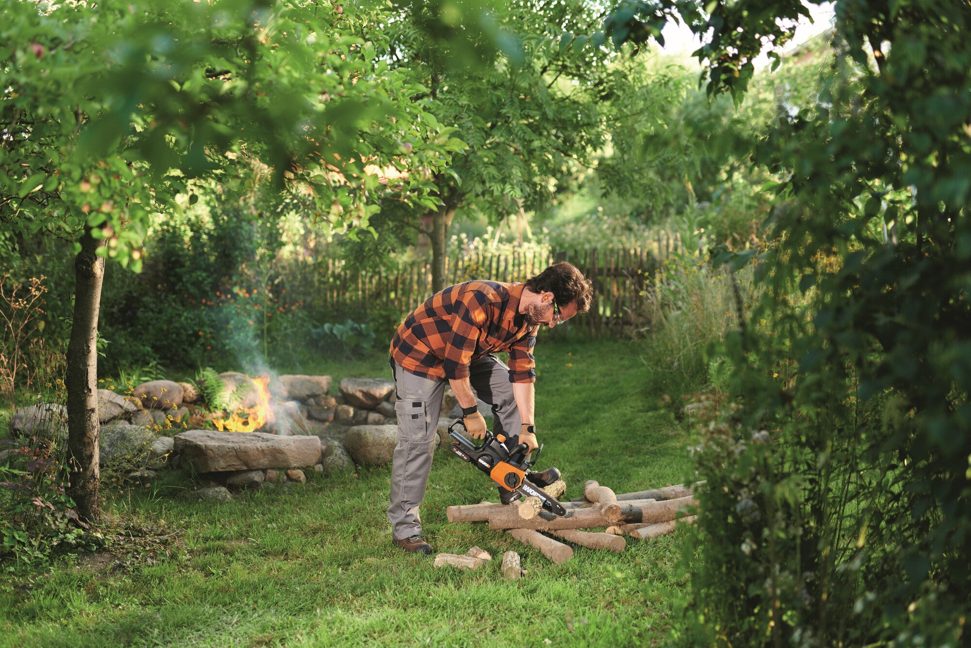 Pilarka łańcuchowa 20V WG322E.9 Worx / bez aku 3