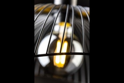 Oprawa sufitowa RETO 1 1x E27, czarny, średnica 40cm, materiał metal 5