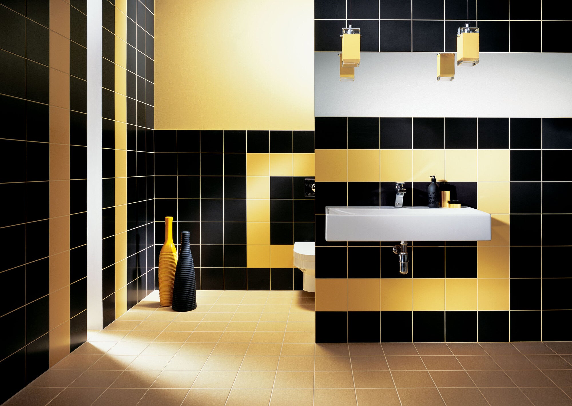 Płytka ścienna Pastel czarny mat 20x20 cm 1m2 1