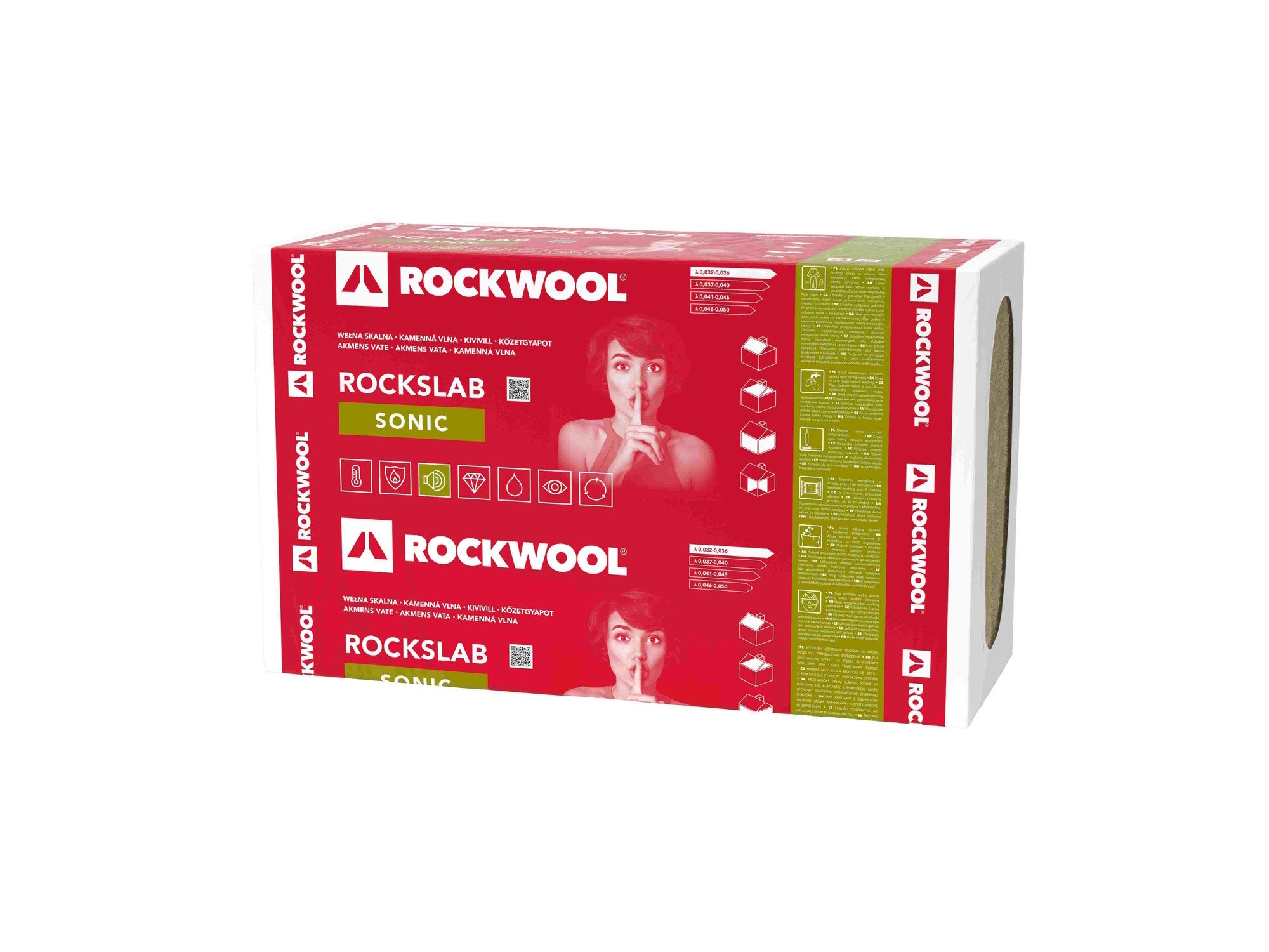 Wełna mineralna Rockwool Rockslab Sonic 15 cm skalna 0,036 W/(mK) 1,83 m2