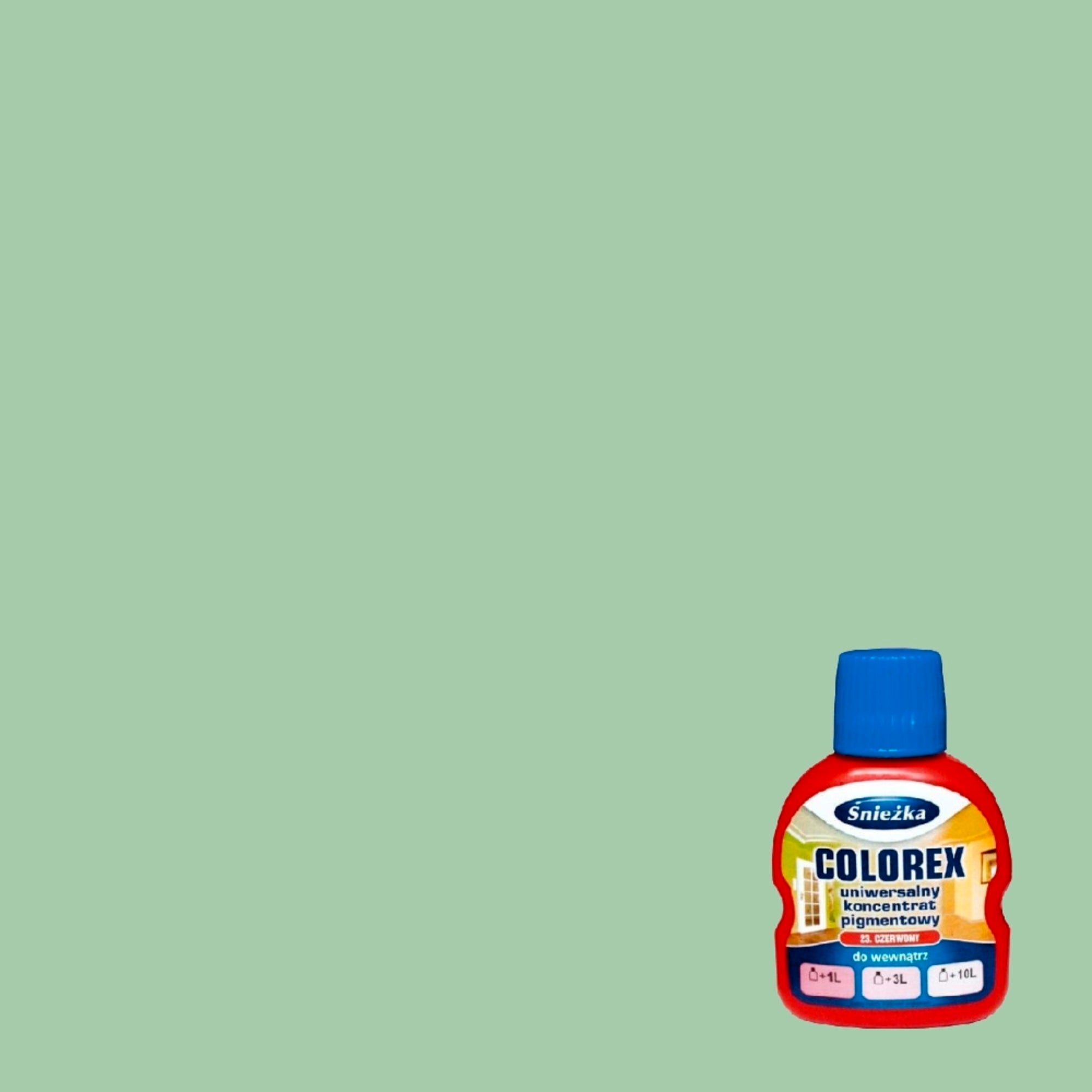 Pigment do kolorowania Śnieżka Colorex zielony 100 ml 1