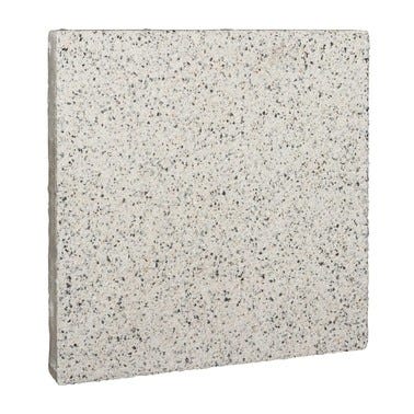 Płyta chodnikowa Bauma-Brick biały marmur 35x35x5 cm gładka