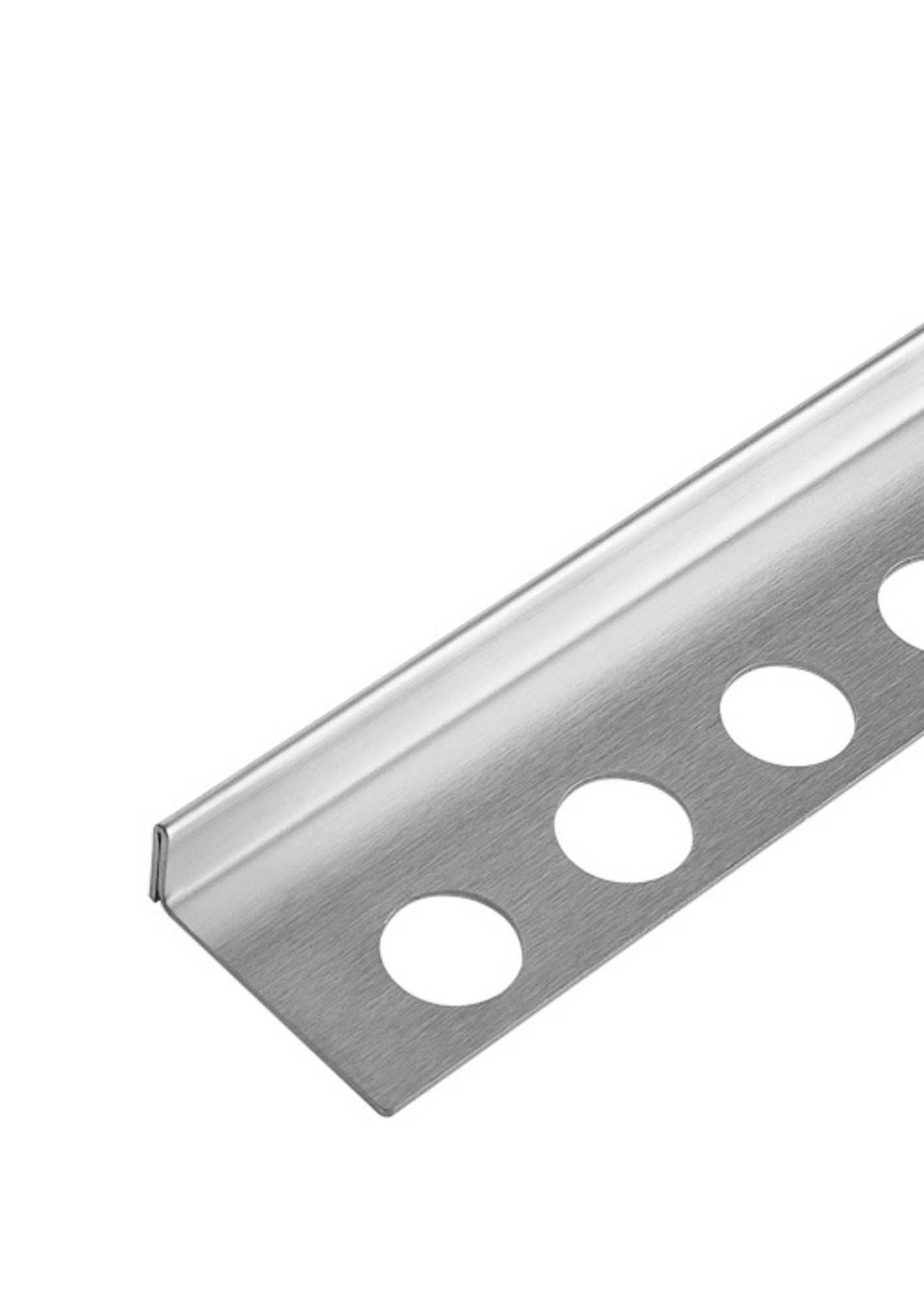 Listwa spadkowa podłogowa prawa 120 cm inox 3