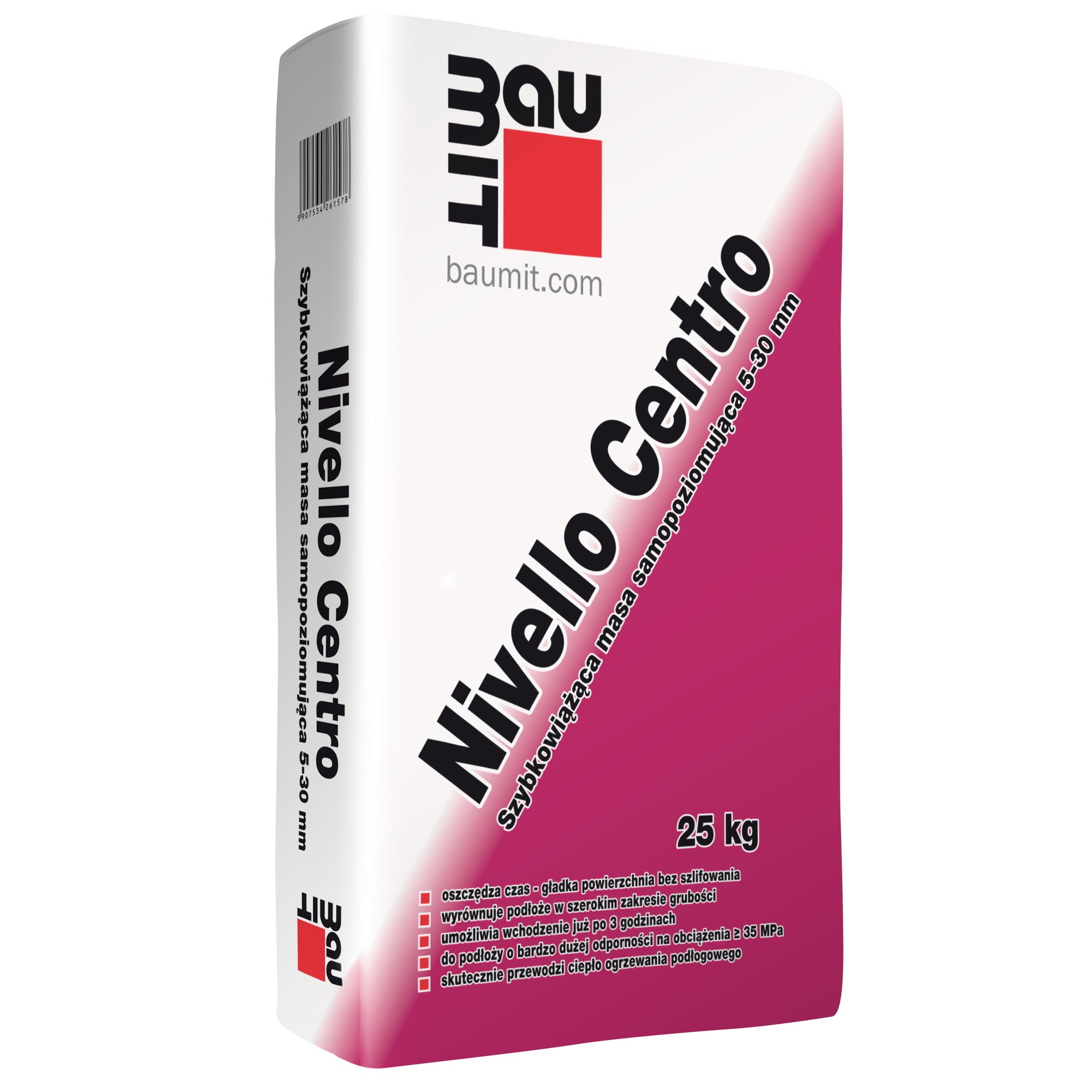 Szybkowiążąca masa samopoziomująca 5-30mm Baumit 25 kg