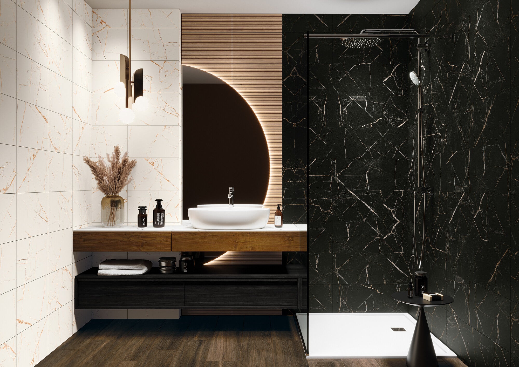 Płytka ścienna Ingenno Black mat 25x40 1,4 M2 1