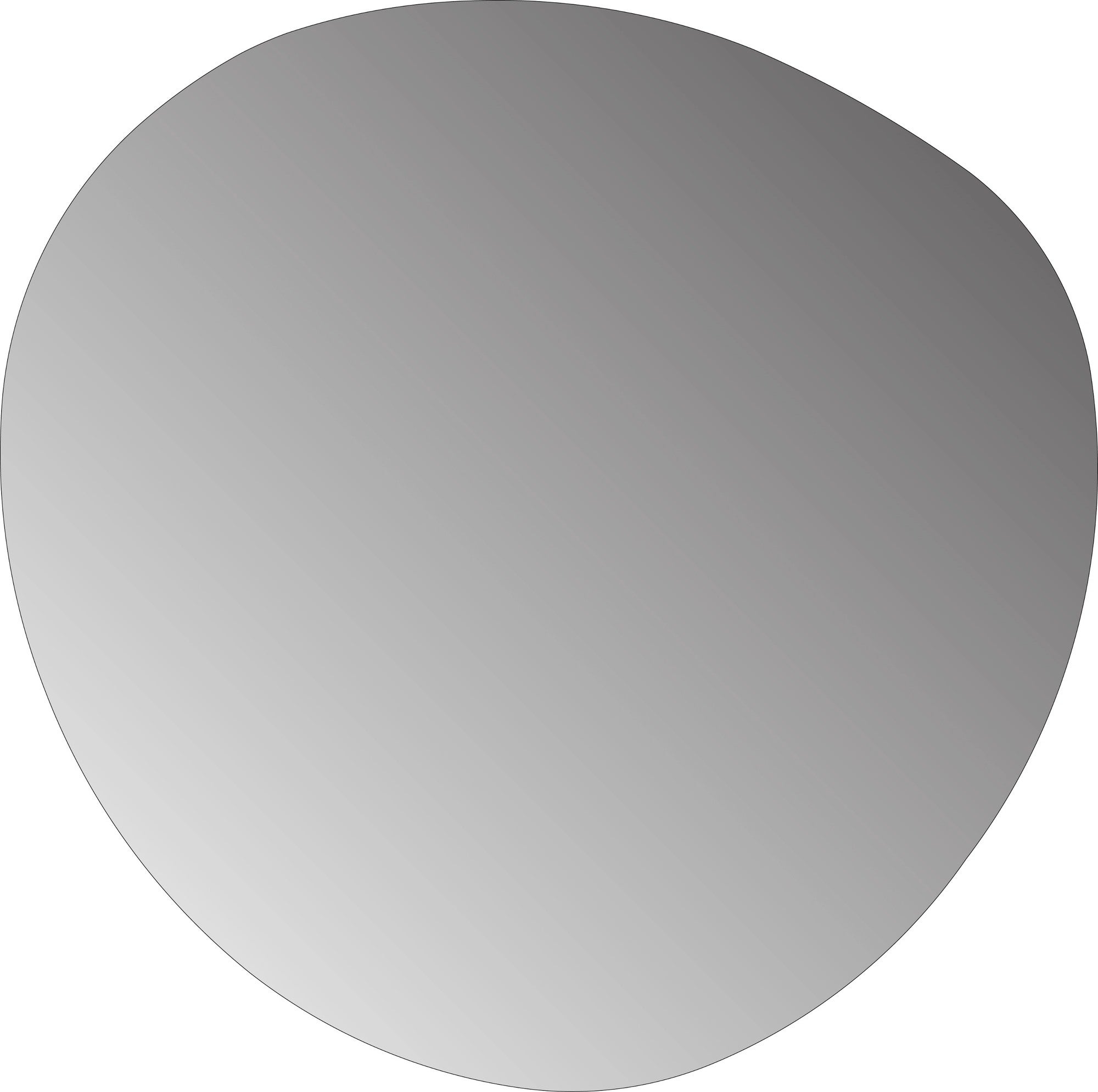 Lustro Dubiel Vitrum Rock 60 x 60 cm