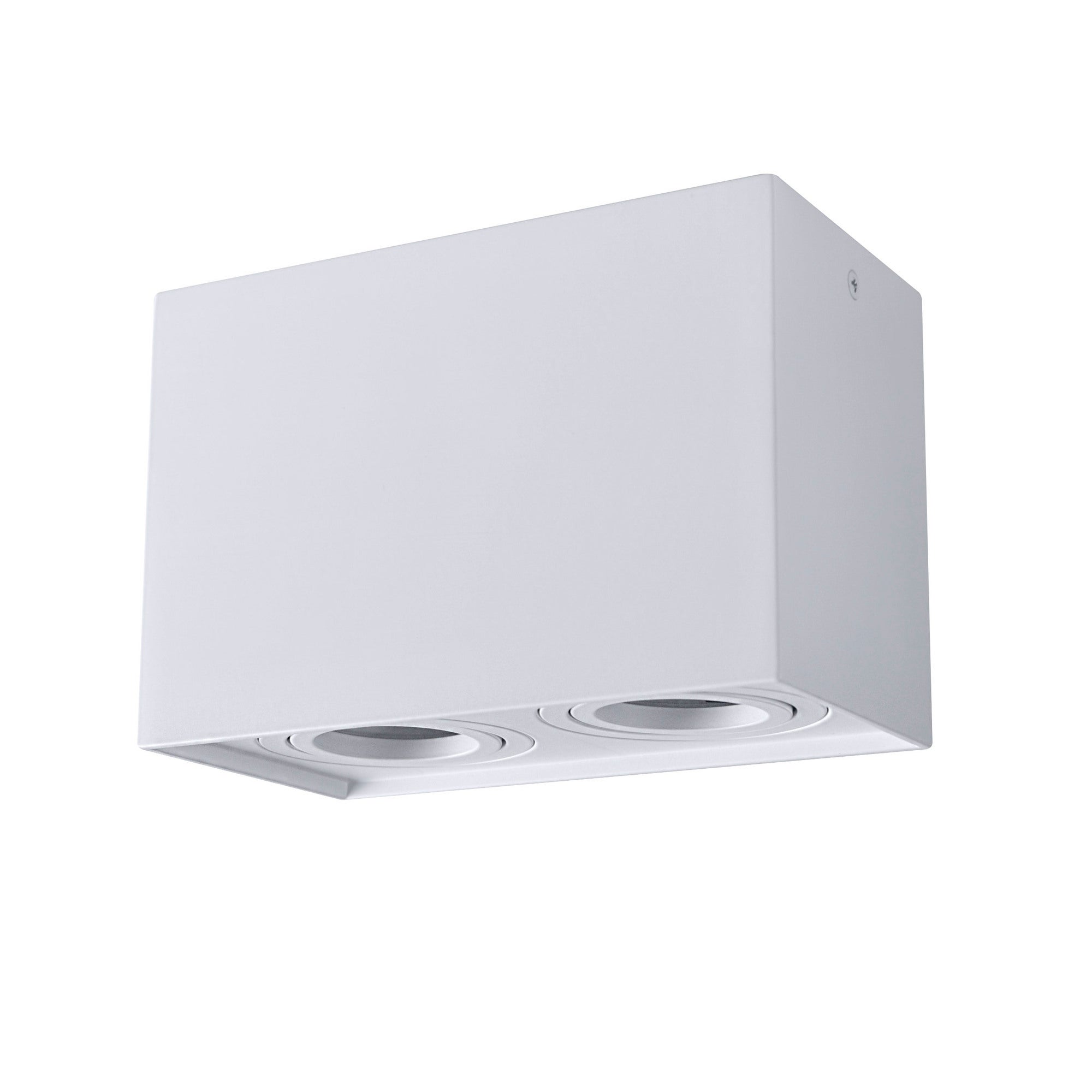 Oprawa natynkowa podwójna GU10 biała 1