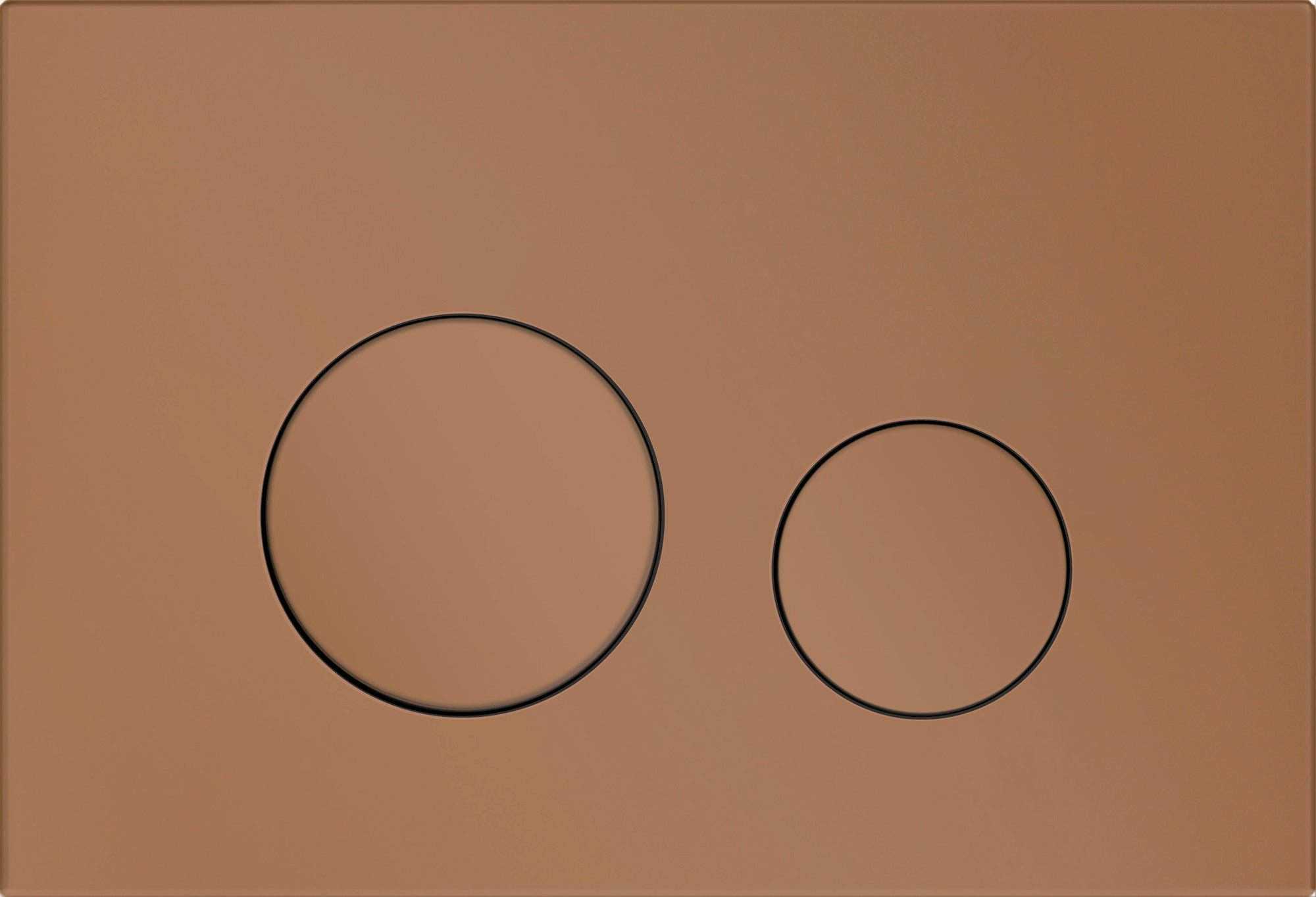 Przycisk spłukujący do stelaża Ravak Smart miedź polyskująca