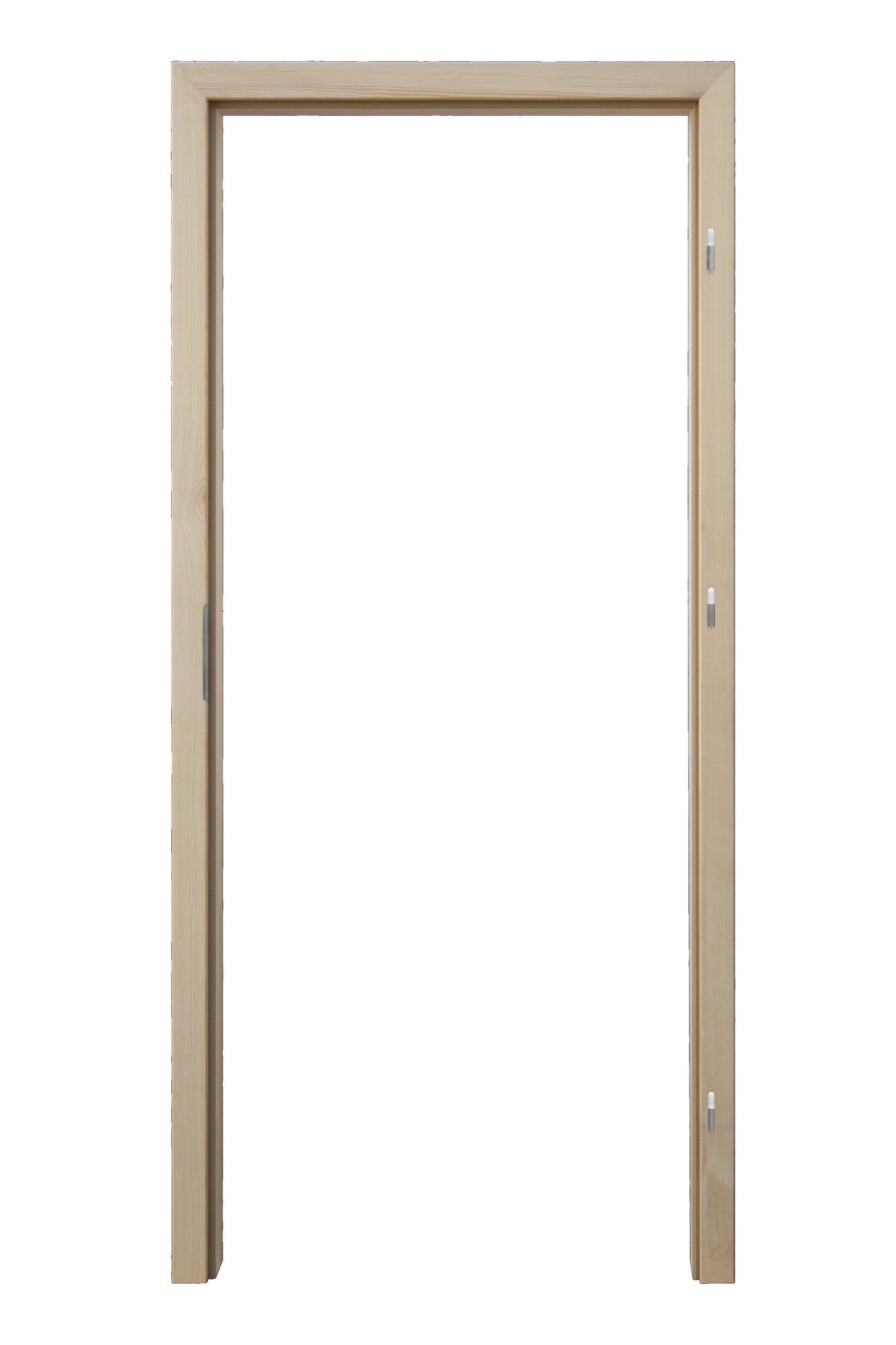 Ościeżnica regulowana 90-105 70 prawa bezsęczna sosna komplet