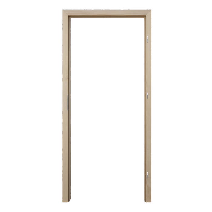 Ościeżnica regulowana 90-105 70 prawa bezsęczna sosna komplet