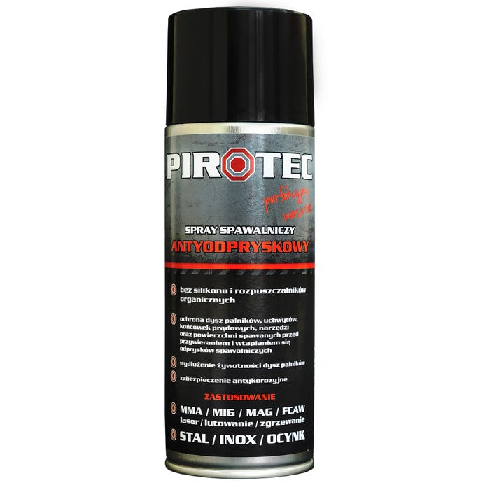 Spray antyodpryskowy 400 ml PIROTEC