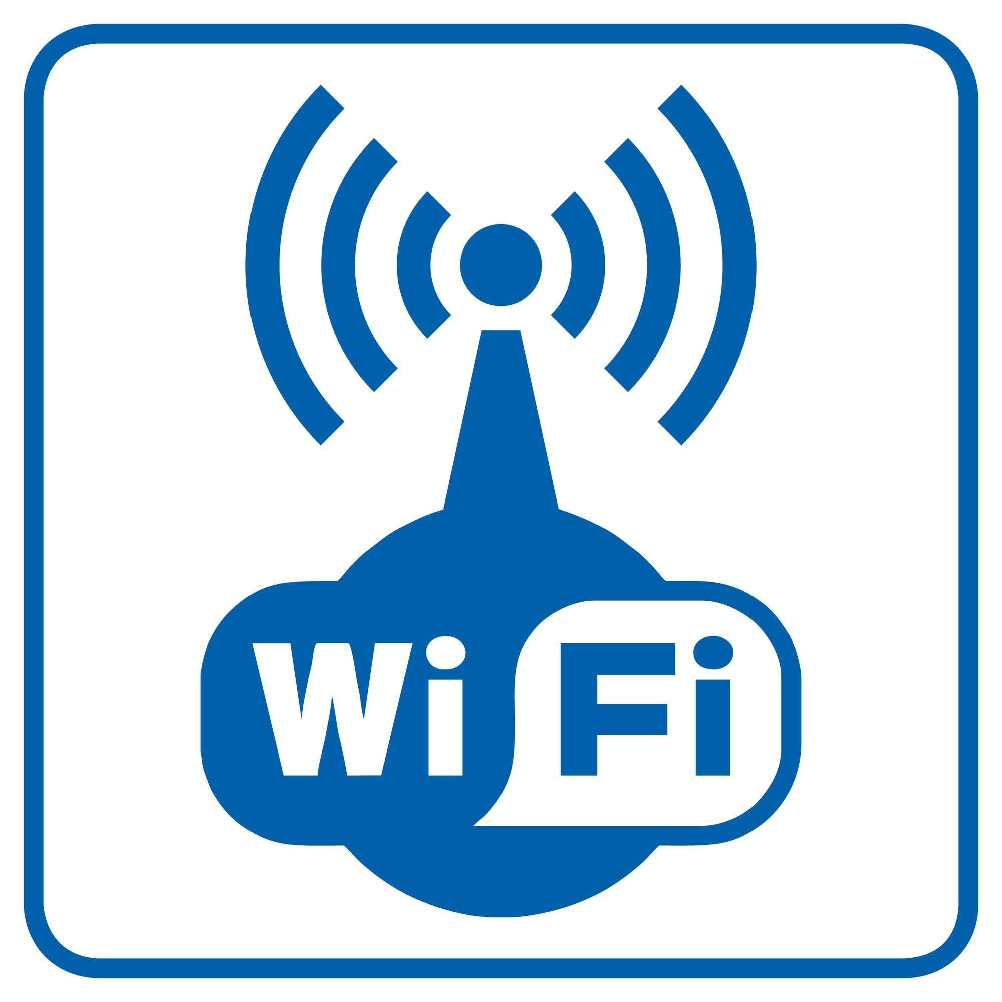 Znak informacyjny WI-FI