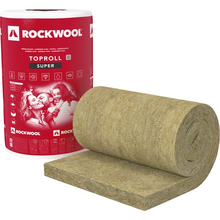 Wełna mineralna Rockwool Toproll Super 15 cm skalna 0,036 W/(mK)3 3,5 m2