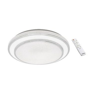 Plafon LED okrągły, ściemnialny, regulacja temperatury barwowej, pilot w zestawie, 48W, 5780Lm
