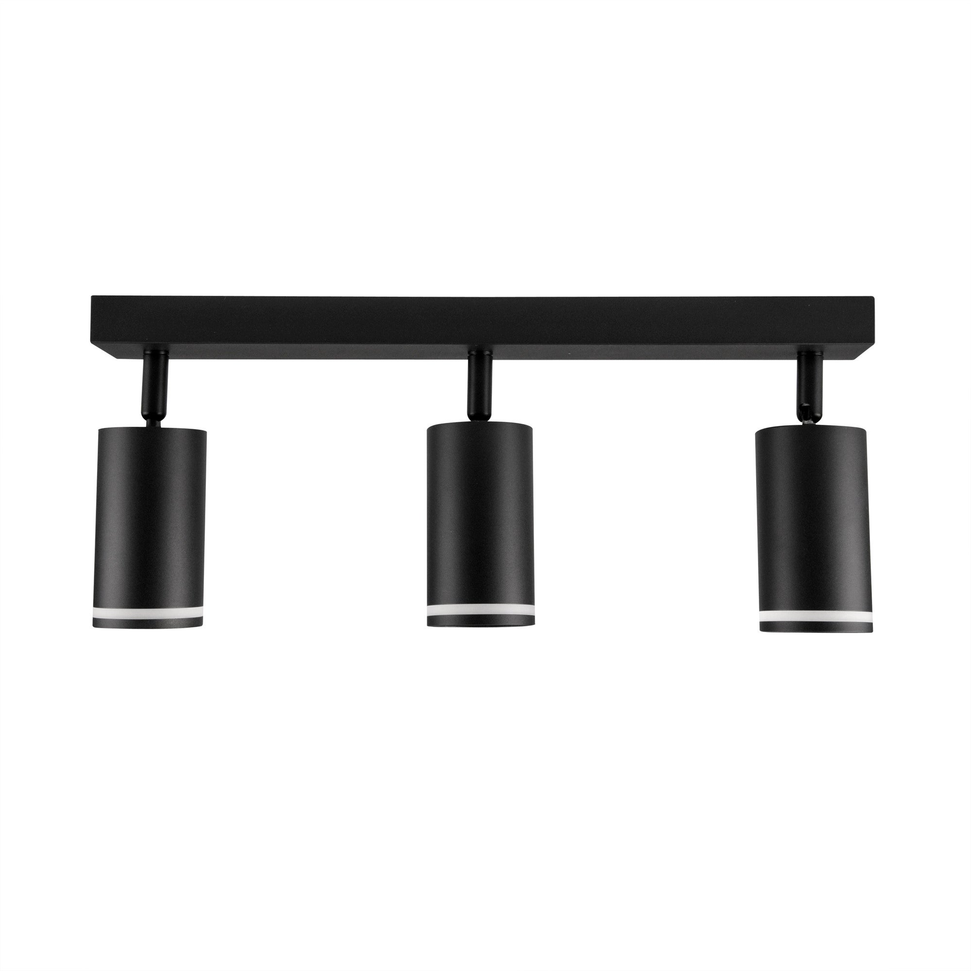 Listwa ścienno-sufitowa Paris 3xGU10 czarna 1