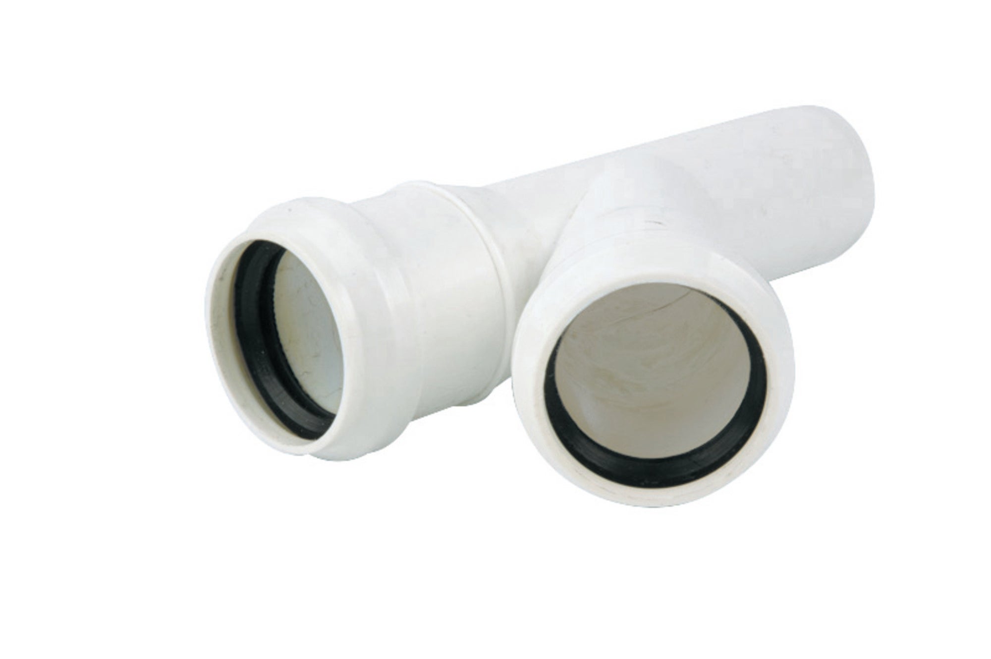 Trójnik kanalizacyjny 45° 32 mm z uszczelką