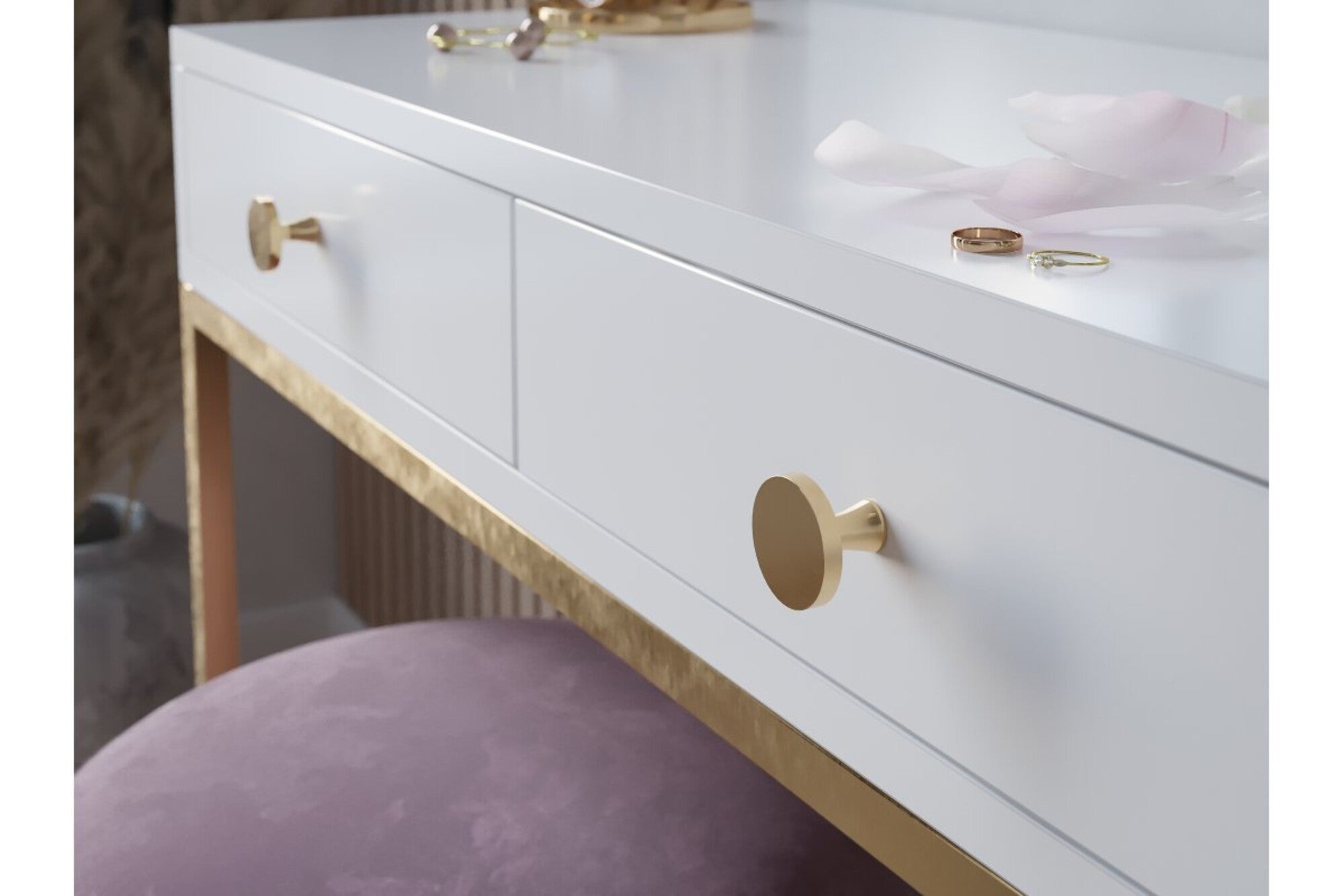 Gałka znalowa DUNE czarny mat  2