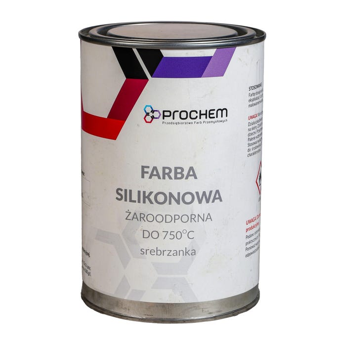 Srebrzanka silikonowa żaroodporna do 750°C 1l