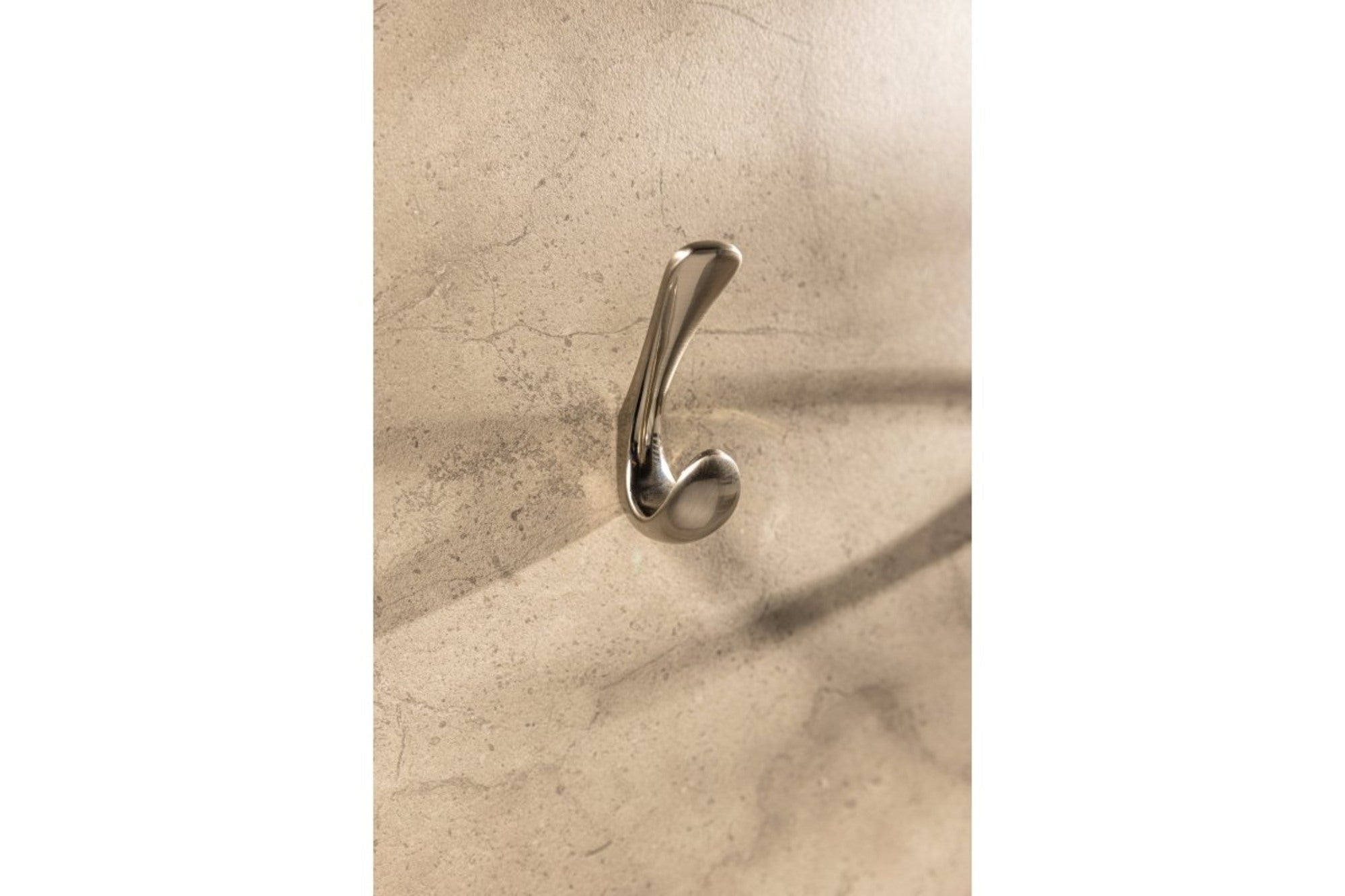 Wieszak podwójny stal szczotkowana 1