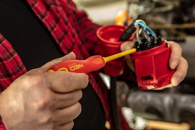 Wkrętak izolowany płaski SL 4x100 mm 1000V 1