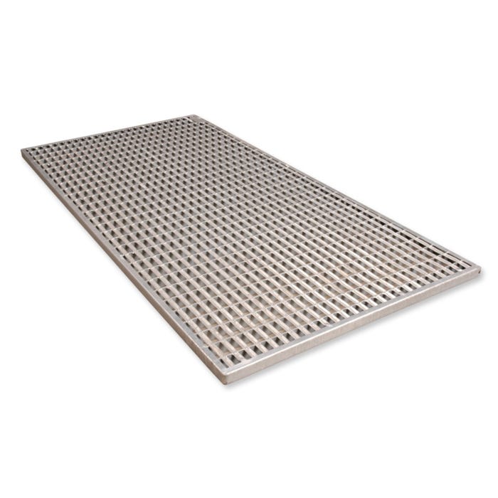 Ruszt kratowy Vario, wym. 100x50x2 cm, oczko 9x13 mm stal ocynkowana ACO