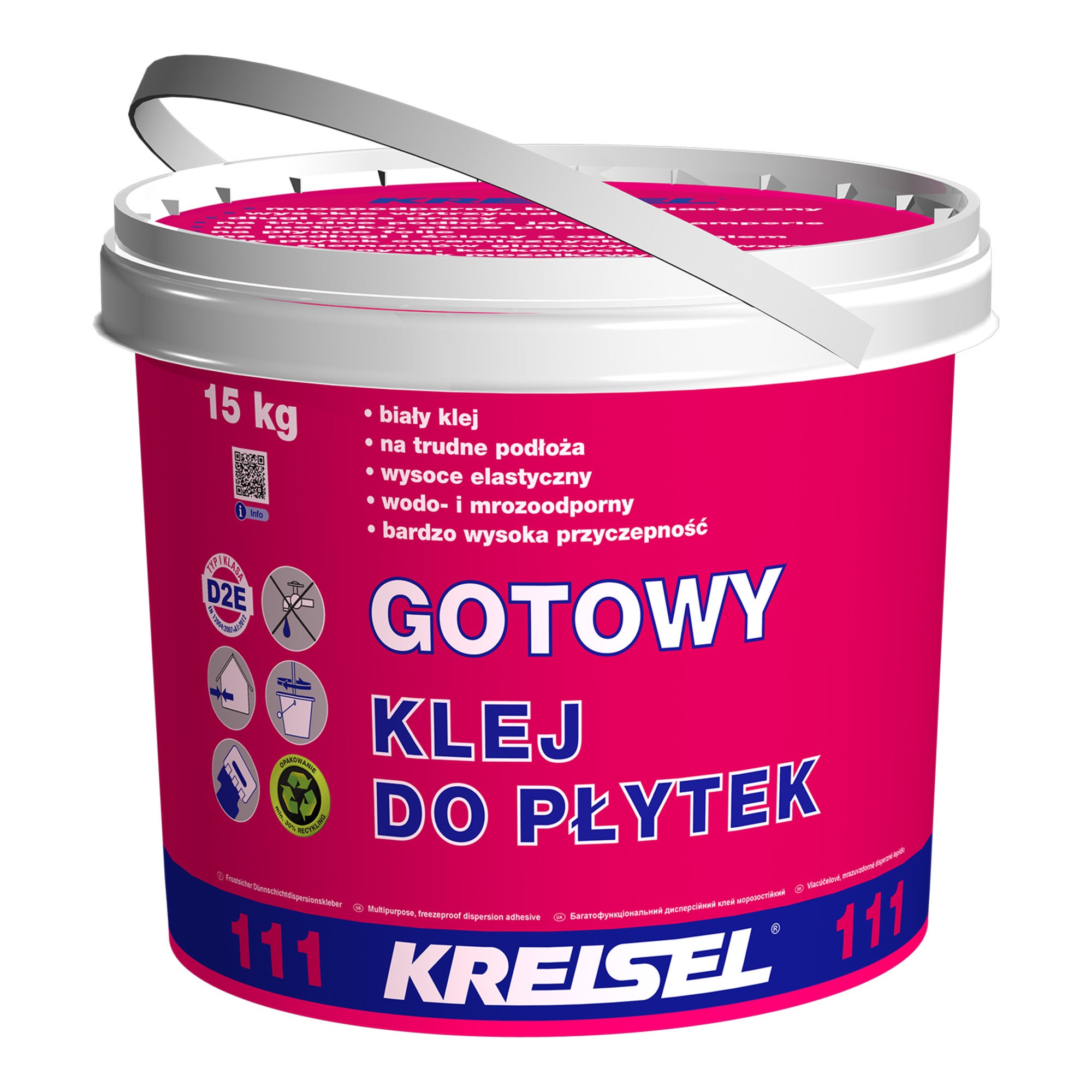  Gotowy klej do płytek 111 Kreisel 15 KG