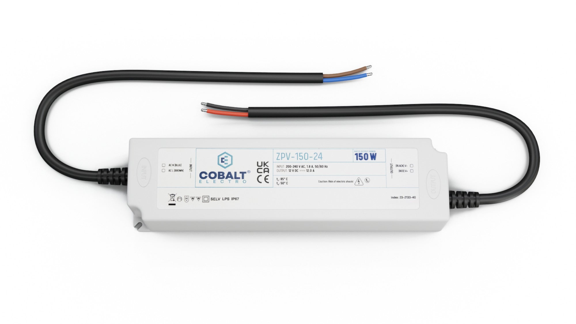 Zasilacz LED  CobaltElectro ZPV 24V 150W IP67