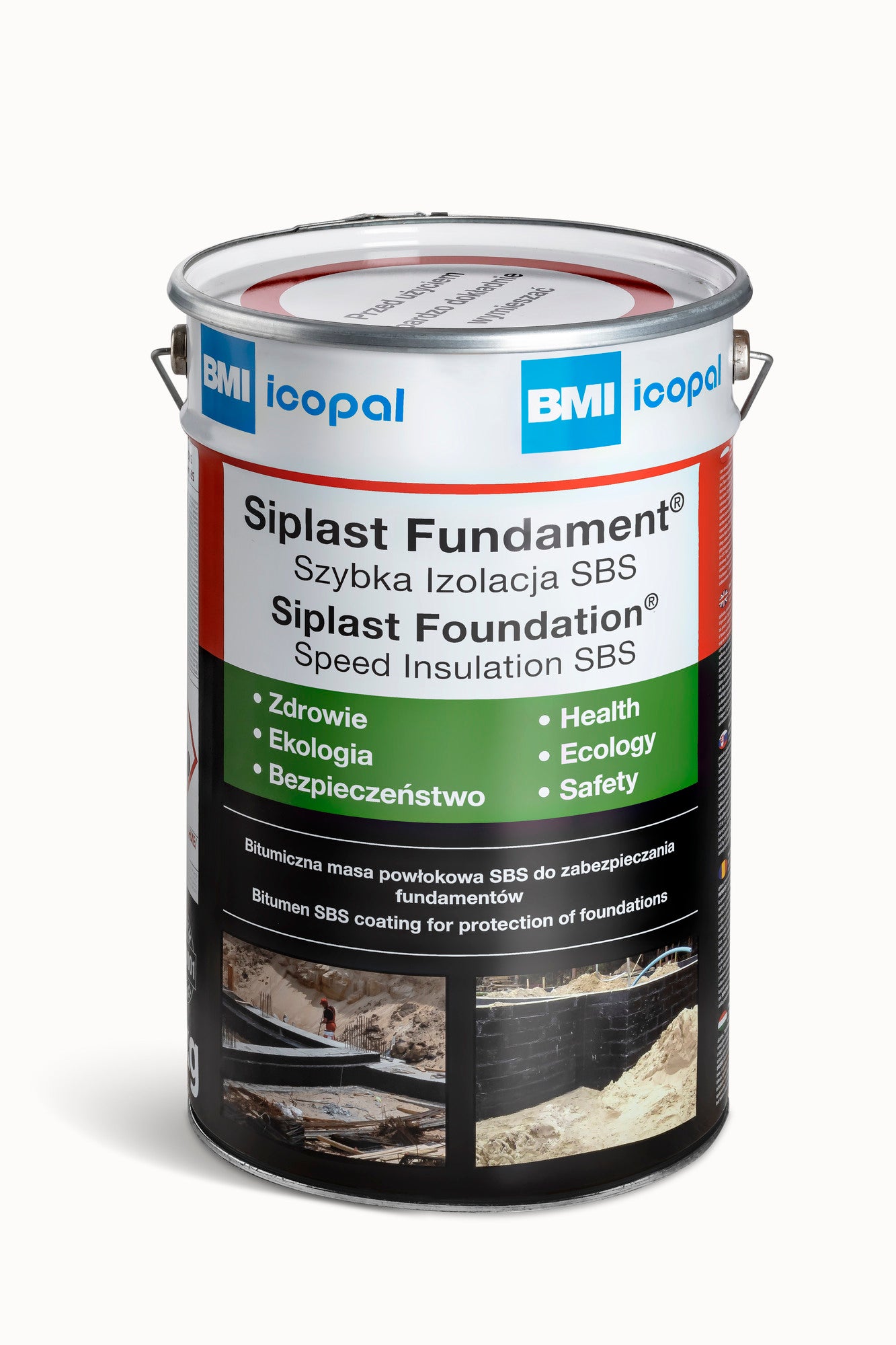 Siplast Fundament Szybka Izolacja SBS 20 kg