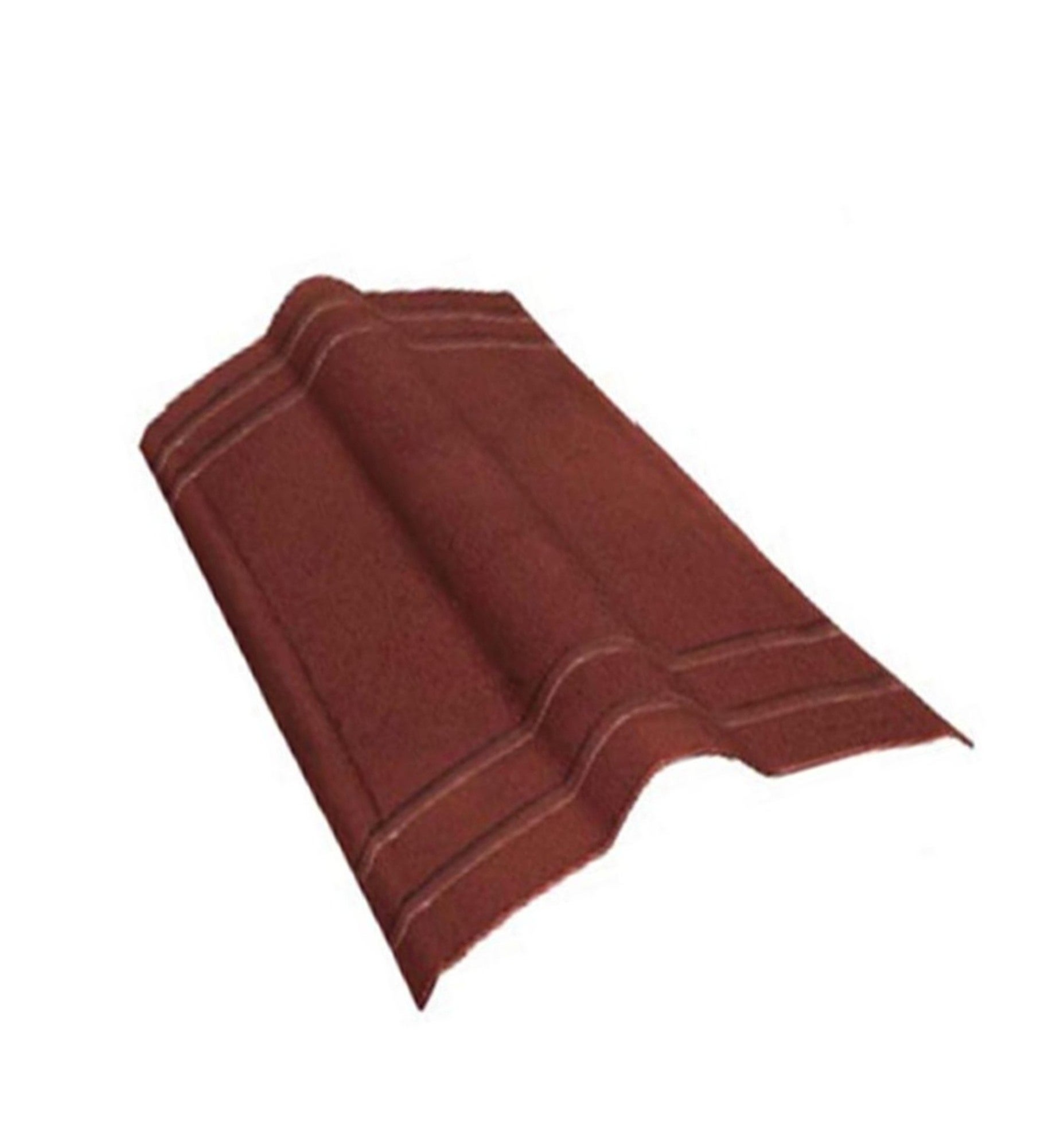 Gąsior kalenicowy Onduline, czerwony wym. 1,00x0,48 m, zakład 12 cm, waga 1,2 kg 1