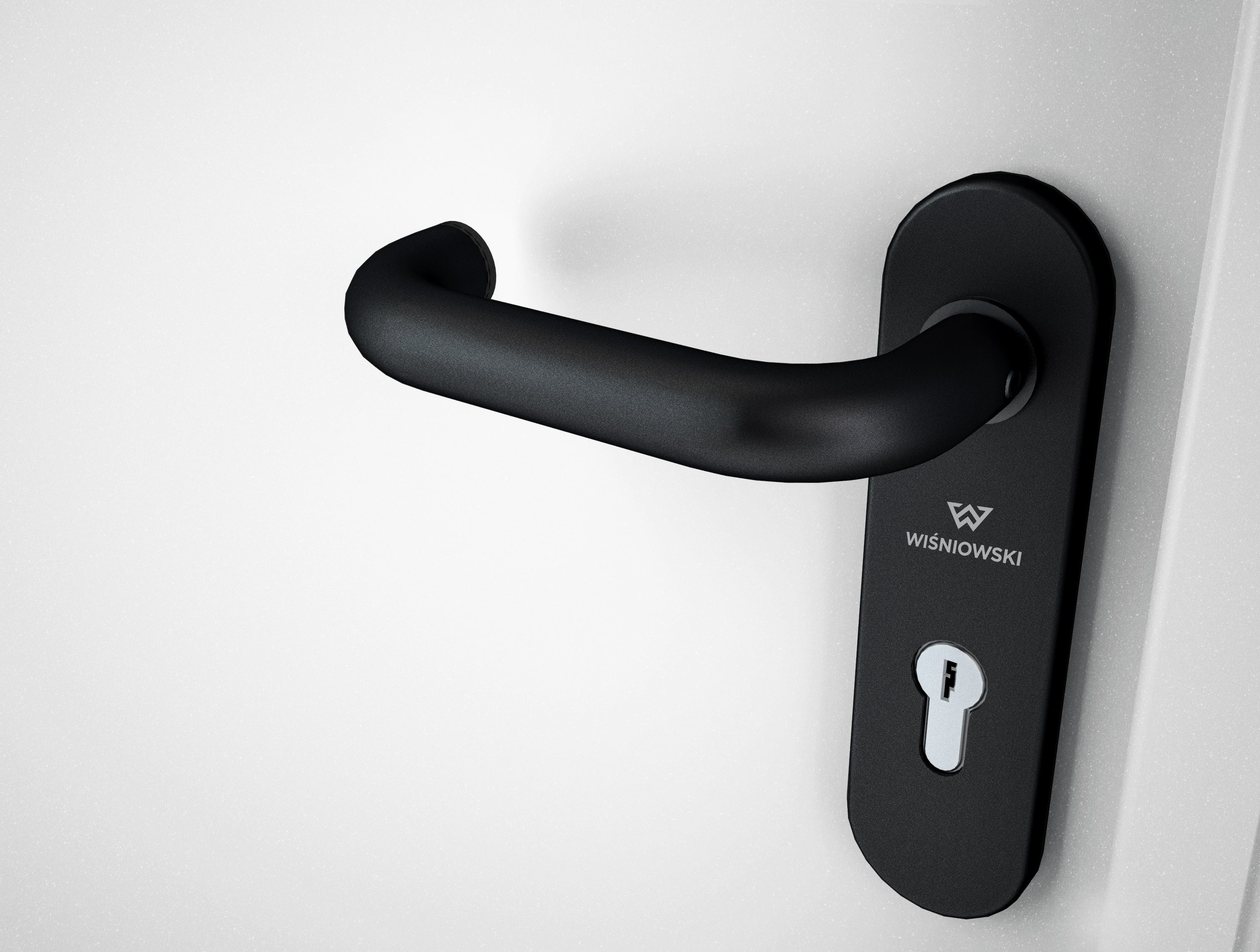 Drzwi zewnętrzne techniczne Technical 40, 80 cm, prawe, RAL 9016 3