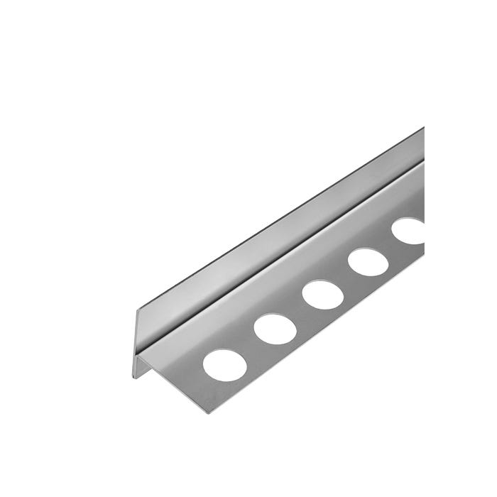 Listwa spadkowa podłogowa prawa 120 cm inox