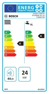 Kocioł gazowy kondensacyjny Bosch GC2300IW 24C, 2-funkcyjny (7736901738) 1