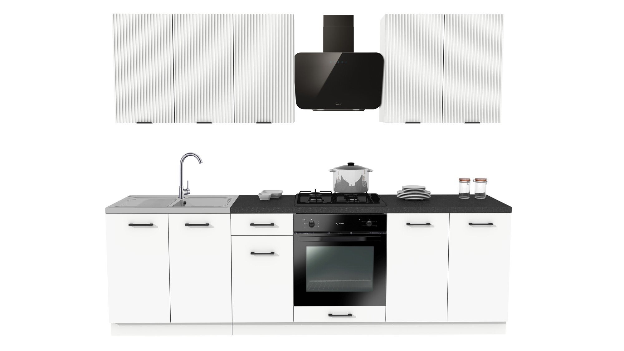 Korpus szafki kuchennej dolny biały 60cm 2