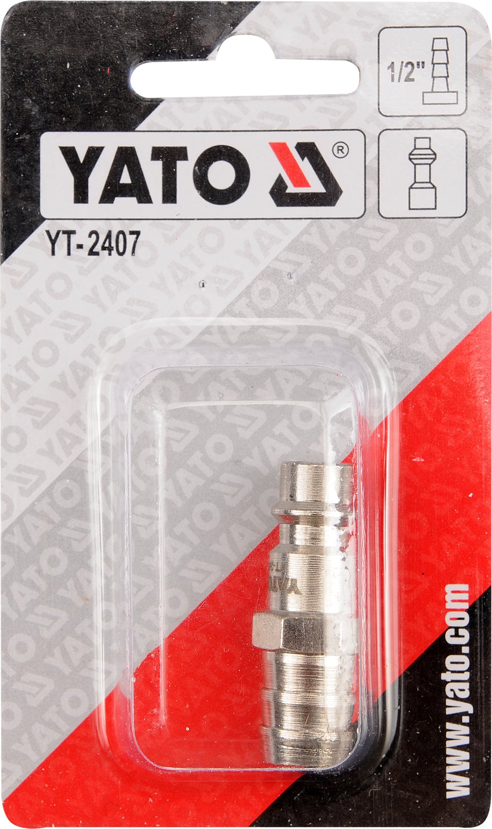 Złącze gniazdo D, na wąż 1/2" 1